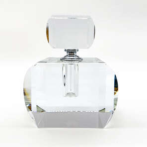 Karun Home large perfume bottle with curved edges