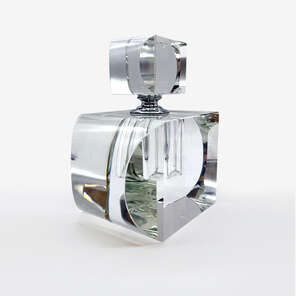 Karun Home large perfume bottle with curved edges