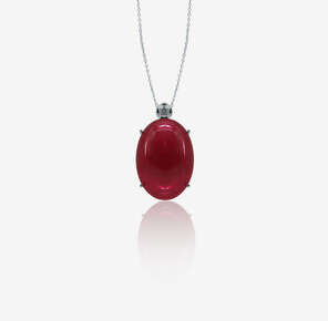 Colours of the Karun Diamond and Ruby Stone Necklace