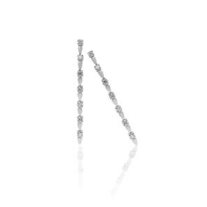 Karun Classic Long Diamond Earring
