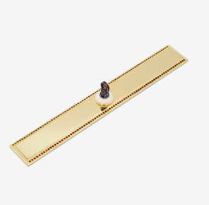 Karun Home Ruler® decorative ruler made of brass and precious stones