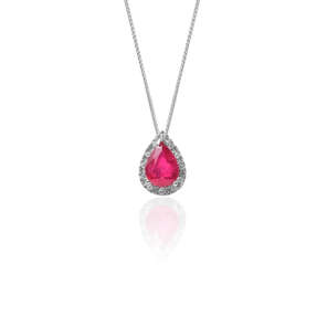 Diamond Ruby Necklace
