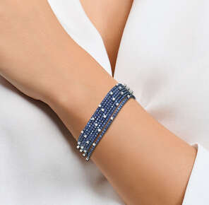 Colours Of The Karun Sapphire and Diamond Gold Bracelet