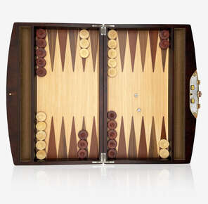 Walnut Backgammon Set®